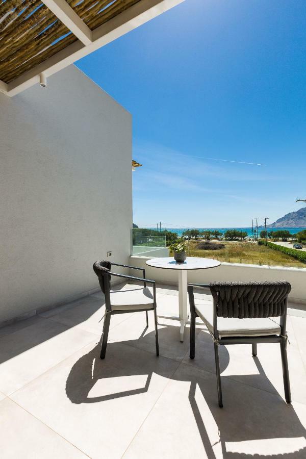 Naiades Apartment- Minthi/ 1 Bedroom, Beachfront Plakias Extérieur photo